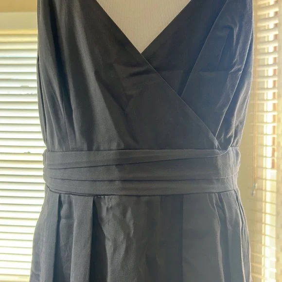 NWT In Add Minus Grey Cami Wrap Dress Beautiful!! - Picture 3 of 9